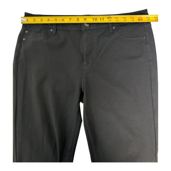Liverpoool Pool Women's Trousers Black Super Stretch Size 14 - Picture 7 of 9